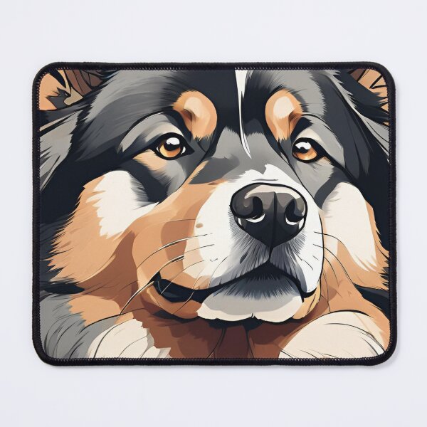 Item preview, Finnish Lapponian Dog head designed and sold by Saxbys.