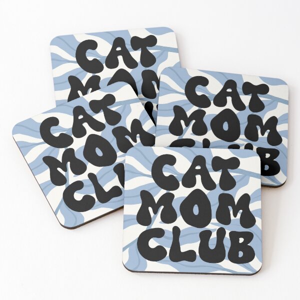 Item preview, Cat mom club, floral cats designed and sold by urfer.