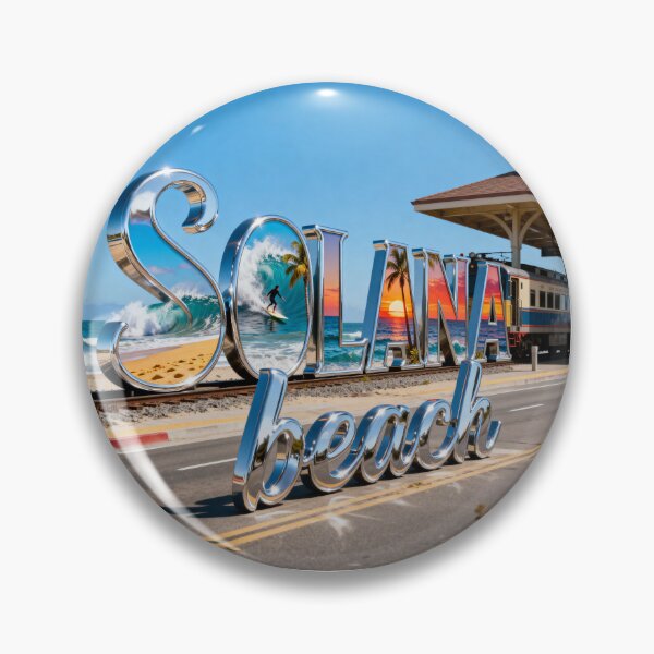 Item preview, Solana Beach Promotion Print designed and sold by Lichentroupe63.