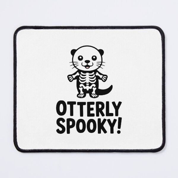 Item preview, Otterly Spooky! Cute Otter Halloween Pun designed and sold by PMCreative.