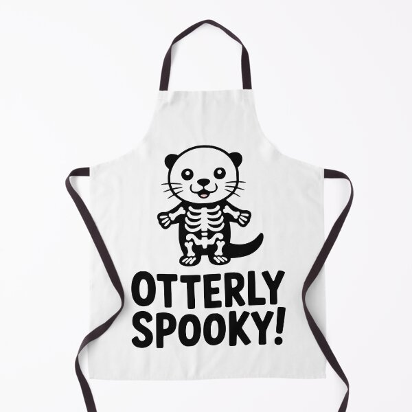 Item preview, Otterly Spooky! Cute Otter Halloween Pun designed and sold by PMCreative.