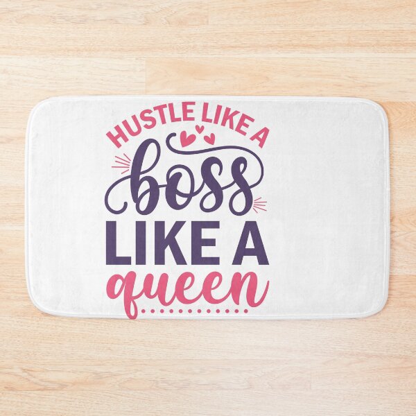 Item preview, hustle like a boss like a queen designed and sold by artcultreone.