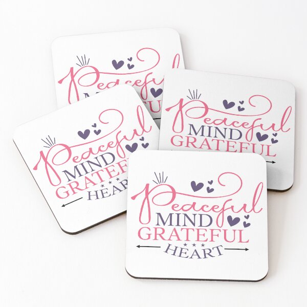 Item preview, peacefull mind grateful heart designed and sold by artcultreone.