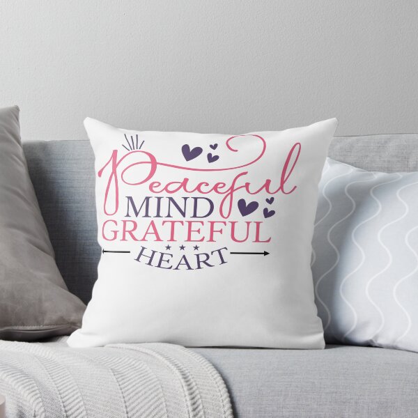Item preview, peacefull mind grateful heart designed and sold by artcultreone.