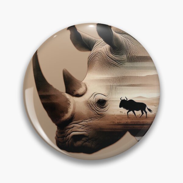 Item preview, Essence of the Wild - The Rhino (II) designed and sold by nature. electrified..