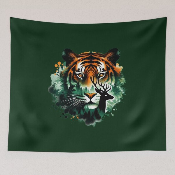 Item preview, Essence of the Wild - The Tiger (IV) designed and sold by nature. electrified..
