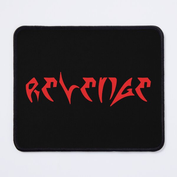 Item preview, Red Revenge Bold Typography – Sharp Edges, Dark, Powerful Design designed and sold by ArtimShop.