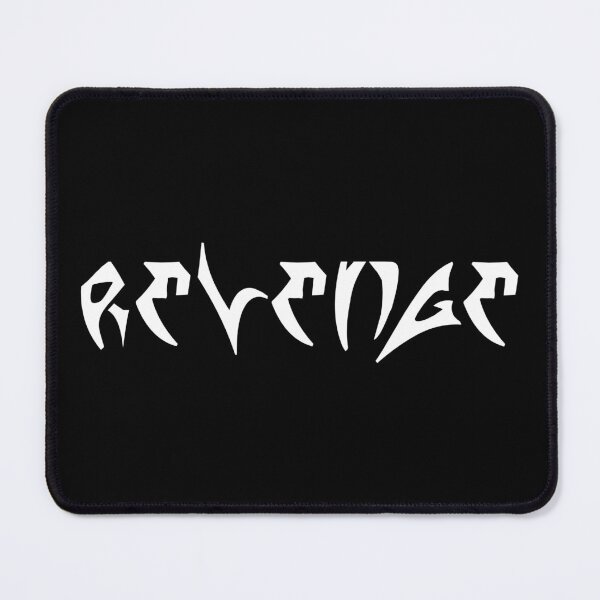 Item preview, White Revenge Bold Typography – Sharp Edges, Dark, Powerful Design designed and sold by ArtimShop.