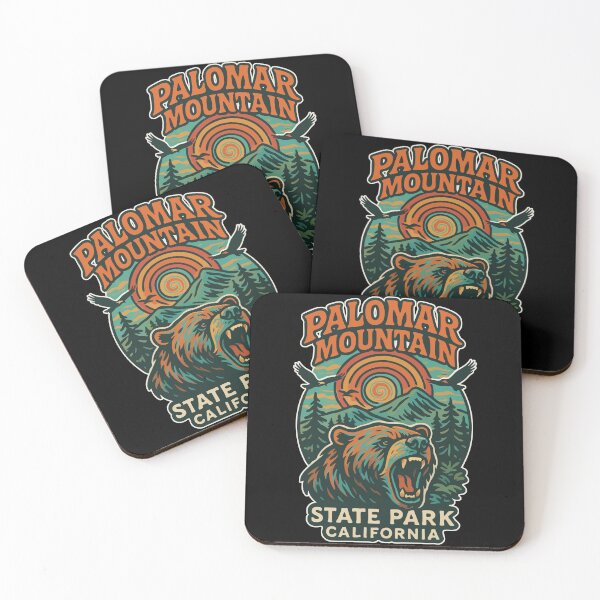 Item preview, Palomar Mountain California Retro Trippy designed and sold by TomFrontierArt.