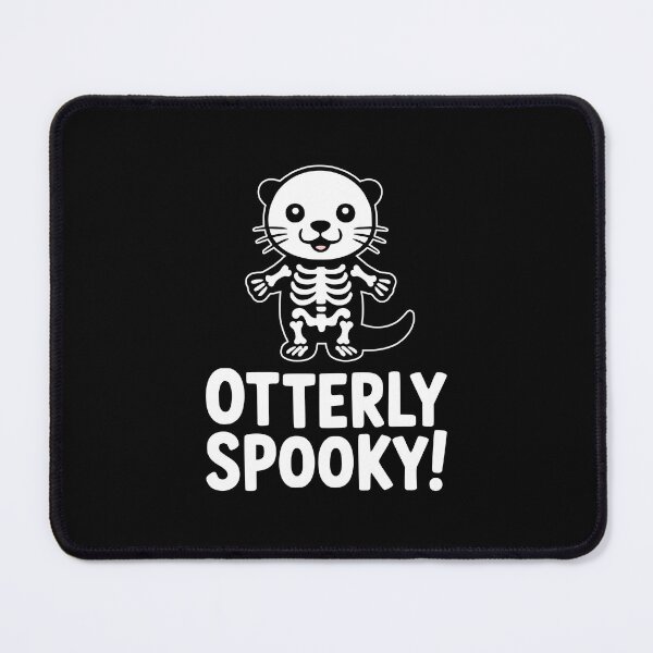 Item preview, Otterly Spooky! Funny Otter Halloween Pun designed and sold by PMCreative.