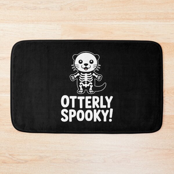 Item preview, Otterly Spooky! Funny Otter Halloween Pun designed and sold by PMCreative.