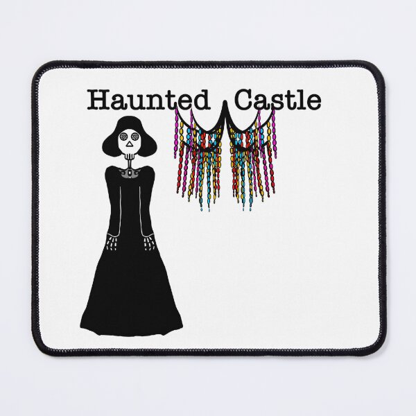 Item preview, Cartoon of a female skeleton in a black dress with a chandelier designed and sold by nongsao4.