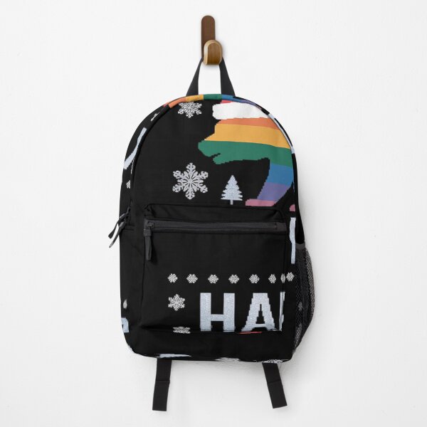 Item preview, Happy HoliGay Bear LGBT Christmas  designed and sold by Charidana.