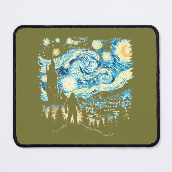 Item preview, Bigfoot Starry Night Sasquatch Sky Painting Design By Merch, Limited Edition, Perfect Gift For You  designed and sold by JosephHunter7.