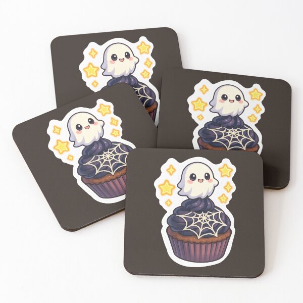 Item preview, Ghost Halloween Cupcake designed and sold by WitchPrint.