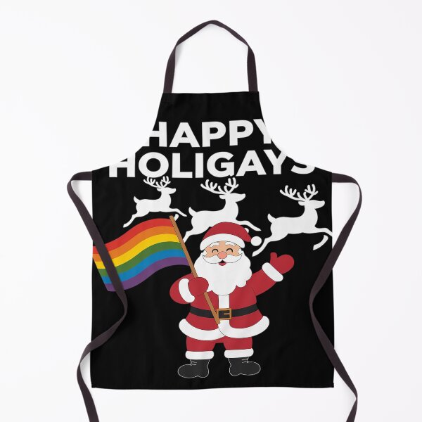 Item preview, Happy Holigays LGBT Christmas Gay Xmas Holiday Santa  designed and sold by Charidana.