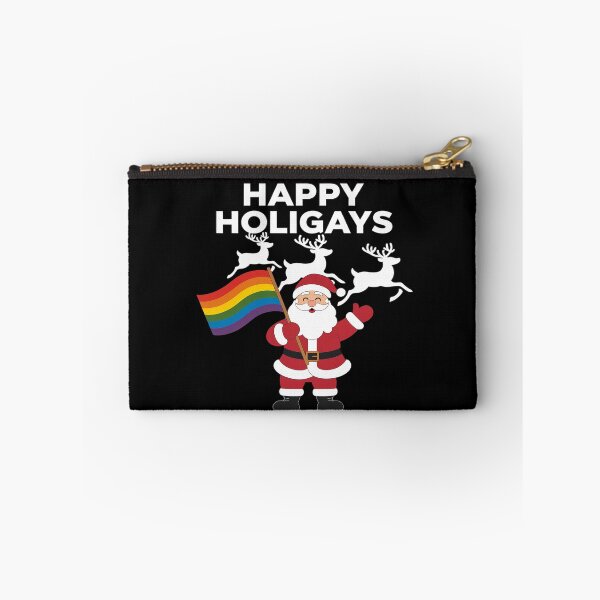 Item preview, Happy Holigays LGBT Christmas Gay Xmas Holiday Santa  designed and sold by Charidana.