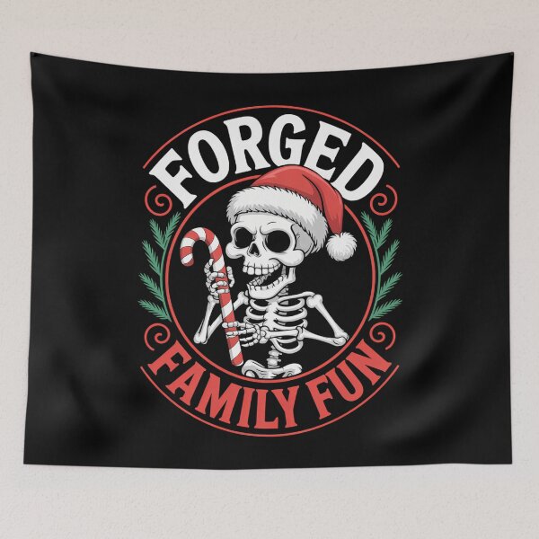 Item preview, Family Fun Skeleton Santa Christmas Funny Xmas designed and sold by blueyeeti.