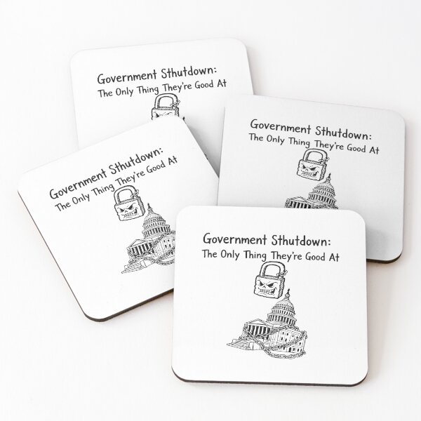 Item preview, Political Satire Depicting Capitol in Chains and Lock designed and sold by SplashTastic.