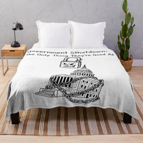 Item preview, Political Satire Depicting Capitol in Chains and Lock designed and sold by SplashTastic.