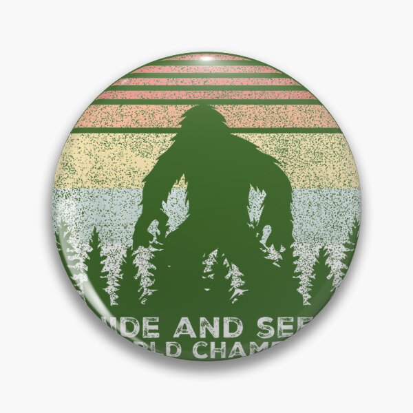Item preview, Retro Bigfoot Hide And Seek Champion Sunset By Merch, Limited Edition, Perfect Gift For You And Fri designed and sold by JosephHunter7.