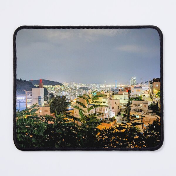 Item preview, Busan, South Korea Skyline at Night designed and sold by dcroffe.