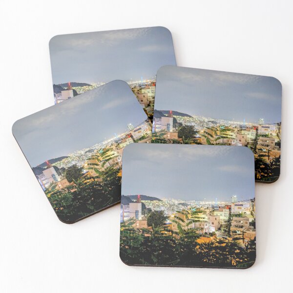 Item preview, Busan, South Korea Skyline at Night designed and sold by dcroffe.