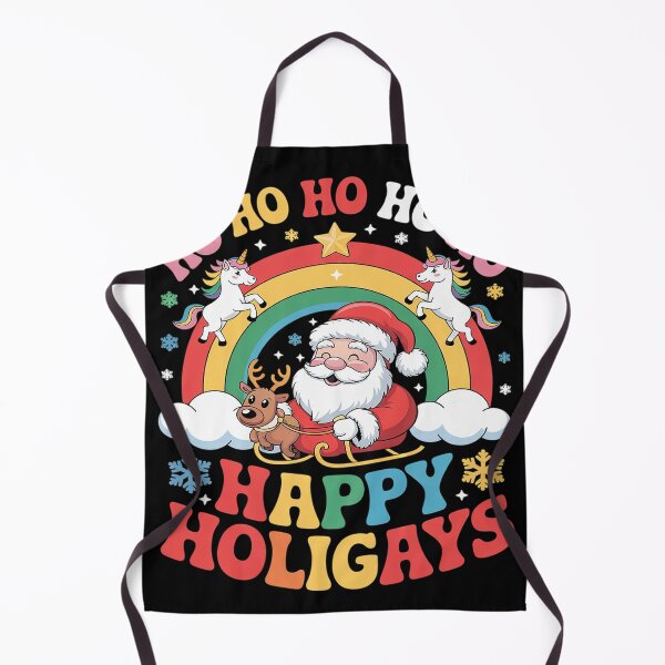 Item preview, Happy Holigays Rainbow Ugly Christmas LGBT Gay Pun Xmas designed and sold by Charidana.