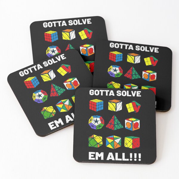 Item preview, Competitive Puzzle Cube Gotta Solve Em All Speed Cubing 		 designed and sold by vhsjleuxzbq7.