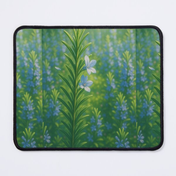 Item preview, Rosemary Herb Field Illustration designed and sold by WitchPrint.