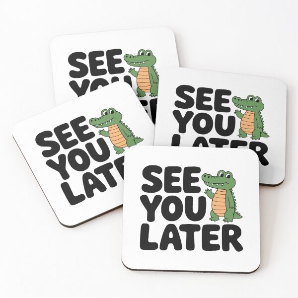 Item preview, See You Later Alligator! Cute Alligator Pun designed and sold by PMCreative.