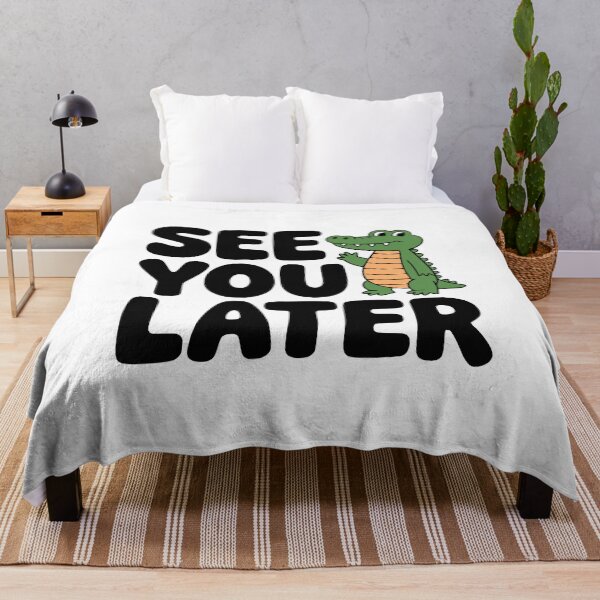 Item preview, See You Later Alligator! Cute Alligator Pun designed and sold by PMCreative.