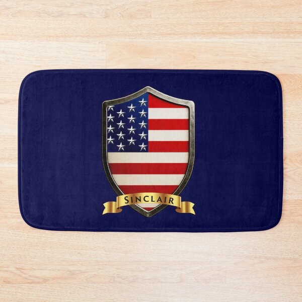 Item preview, Sinclair Family USA Shield, Stars & Stripes Pride Crest designed and sold by Highlandkings.
