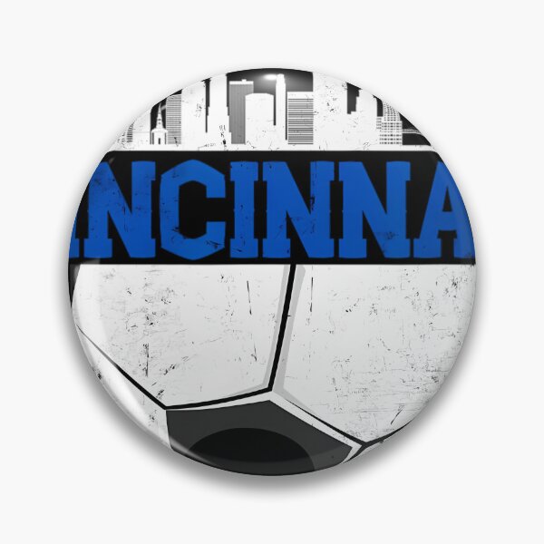 Item preview, Cincinnati Soccer 	 Distressed Futbol Cincy 'Nati 		 designed and sold by kalhcgnd64.