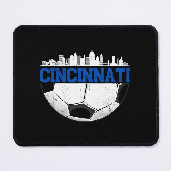 Item preview, Cincinnati Soccer Distressed Futbol Cincy 'Nati designed and sold by kalhcgnd64.