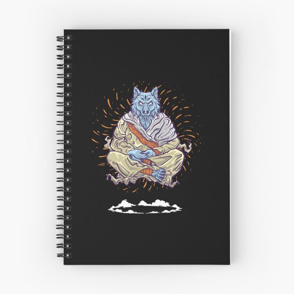 Item preview, Wolf Monk Meditating  Classic 		 designed and sold by tgytnxfrtqm40.