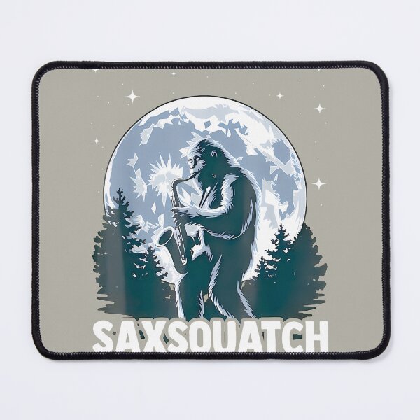 Item preview, Bigfoot Saxsquatch Plays Saxophone Under The Moon By Merch, Limited Edition, Perfect Gift For You A designed and sold by JosephHunter7.