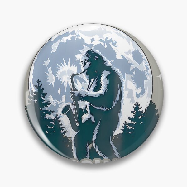 Item preview, Bigfoot Saxsquatch Plays Saxophone Under The Moon By Merch, Limited Edition, Perfect Gift For You A designed and sold by JosephHunter7.