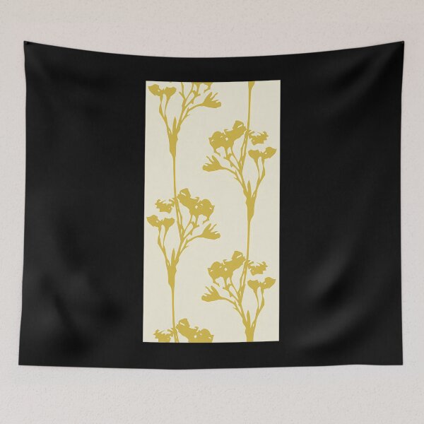 Item preview, yellow dried flowers on cream background 	 Scoop 	 designed and sold by fpuonbwmyao81.