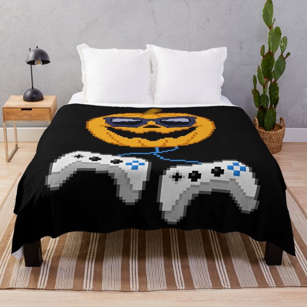 Item preview, Halloween Jack O Lantern Pixelated Gaming Gamer designed and sold by pjxomokxnka49.