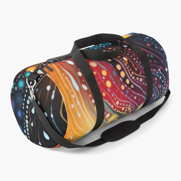 Item preview, Aboriginal Inspired Dot Art - Lava and Water Vibe designed and sold by GrinGalore.