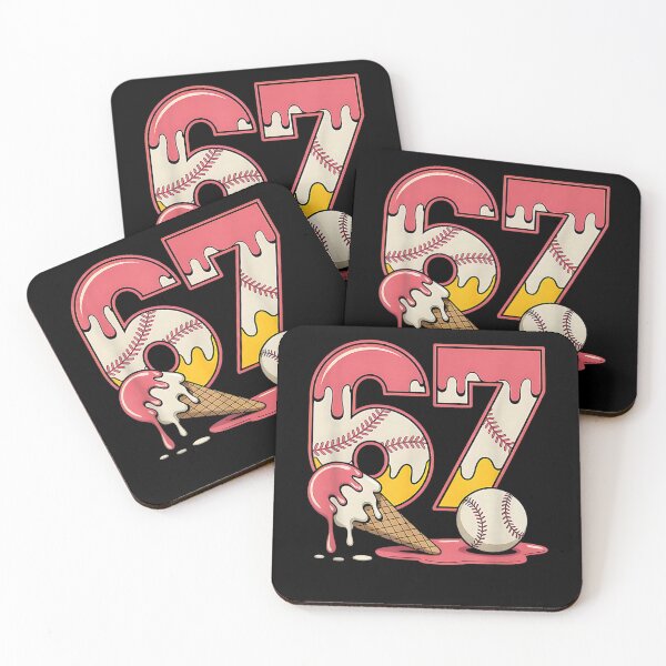 Item preview, funny 67 meme Baseball designed and sold by BASKF.