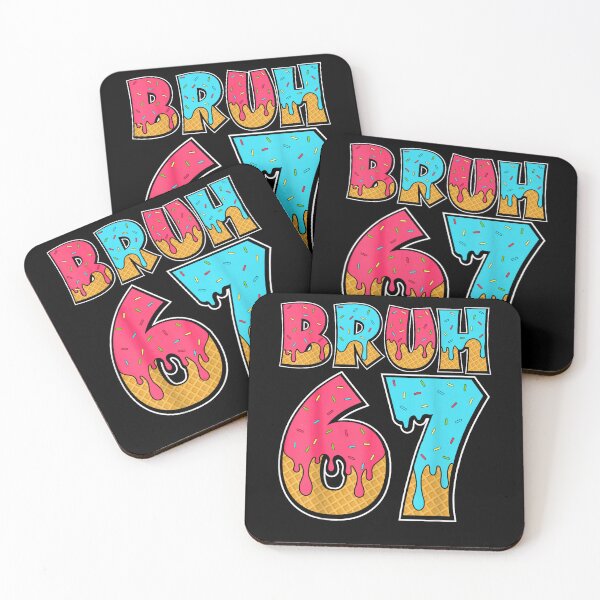Item preview, Bruh Mason 67 Ice Cream Drip Meme, Funny Six Seven baseball drip designed and sold by BASKF.