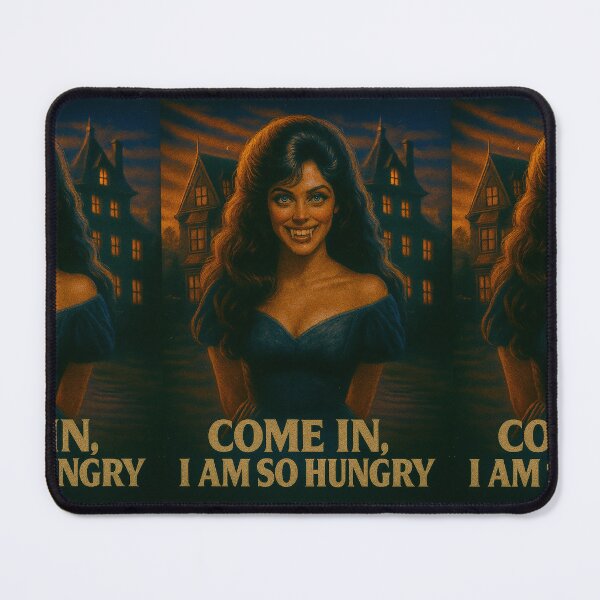 Item preview, Vampire Woman Hungry Quote “Come In, I’m Hungry” designed and sold by WitchPrint.