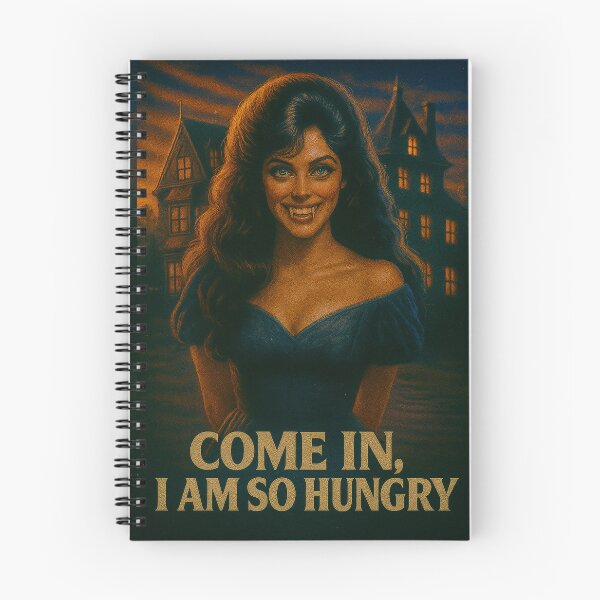 Item preview, Vampire Woman Hungry Quote “Come In, I’m Hungry” designed and sold by WitchPrint.