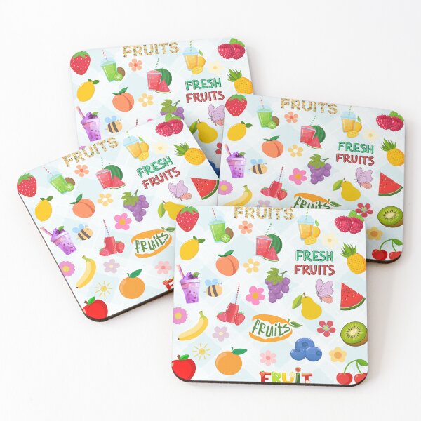 Item preview, Colorful Fruits Pattern with Bees and Butterflies for Children 2 designed and sold by AlinaSCorner.