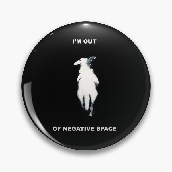 Item preview, Sheep Walks Away from the Negative Space  designed and sold by FatLadyBug.