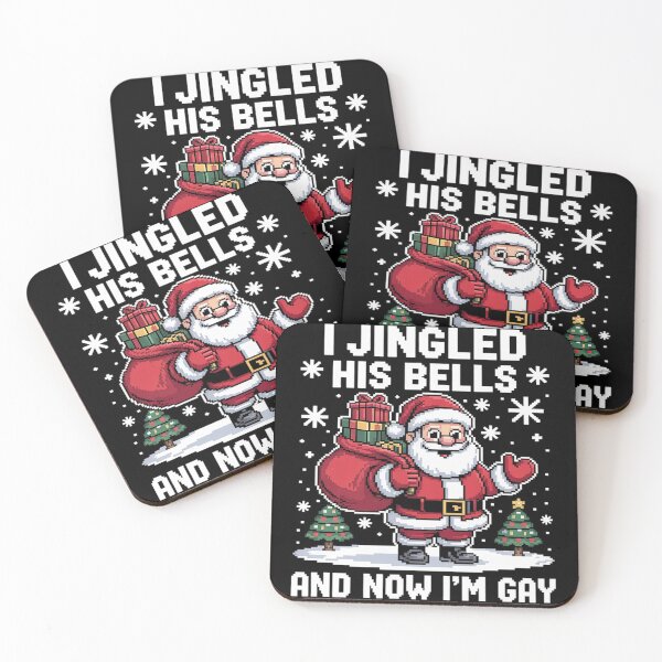 Item preview, I Jingled His Bells And Now I'm Gay Ugly Christmas  designed and sold by Charidana.