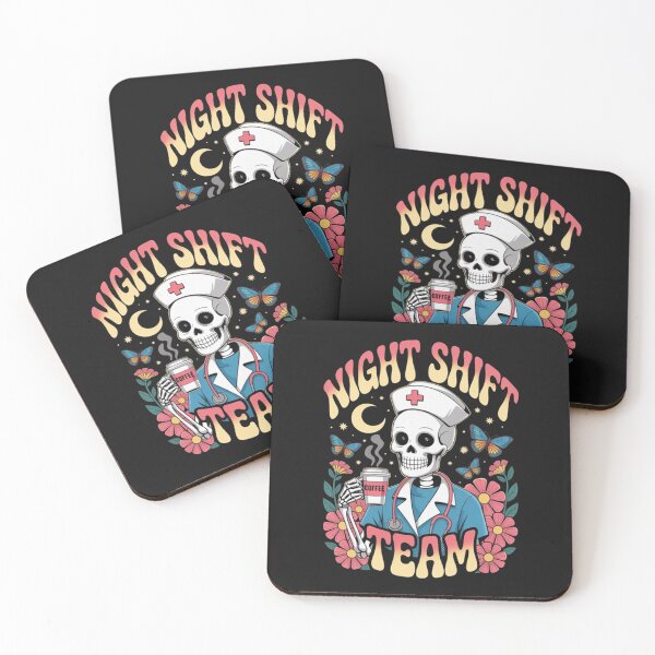 Item preview, Funny Night Shift Crew halloween designed and sold by MizoX7.
