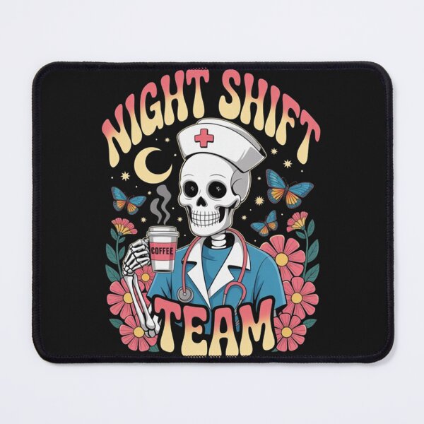 Item preview, Funny Night Shift Crew halloween designed and sold by MizoX7.